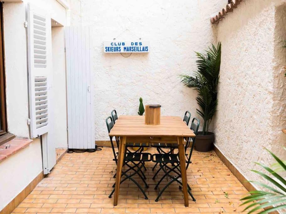 T2 47M2 Avec Terrasse - Proche Gare Marseille Appartement Buitenkant foto